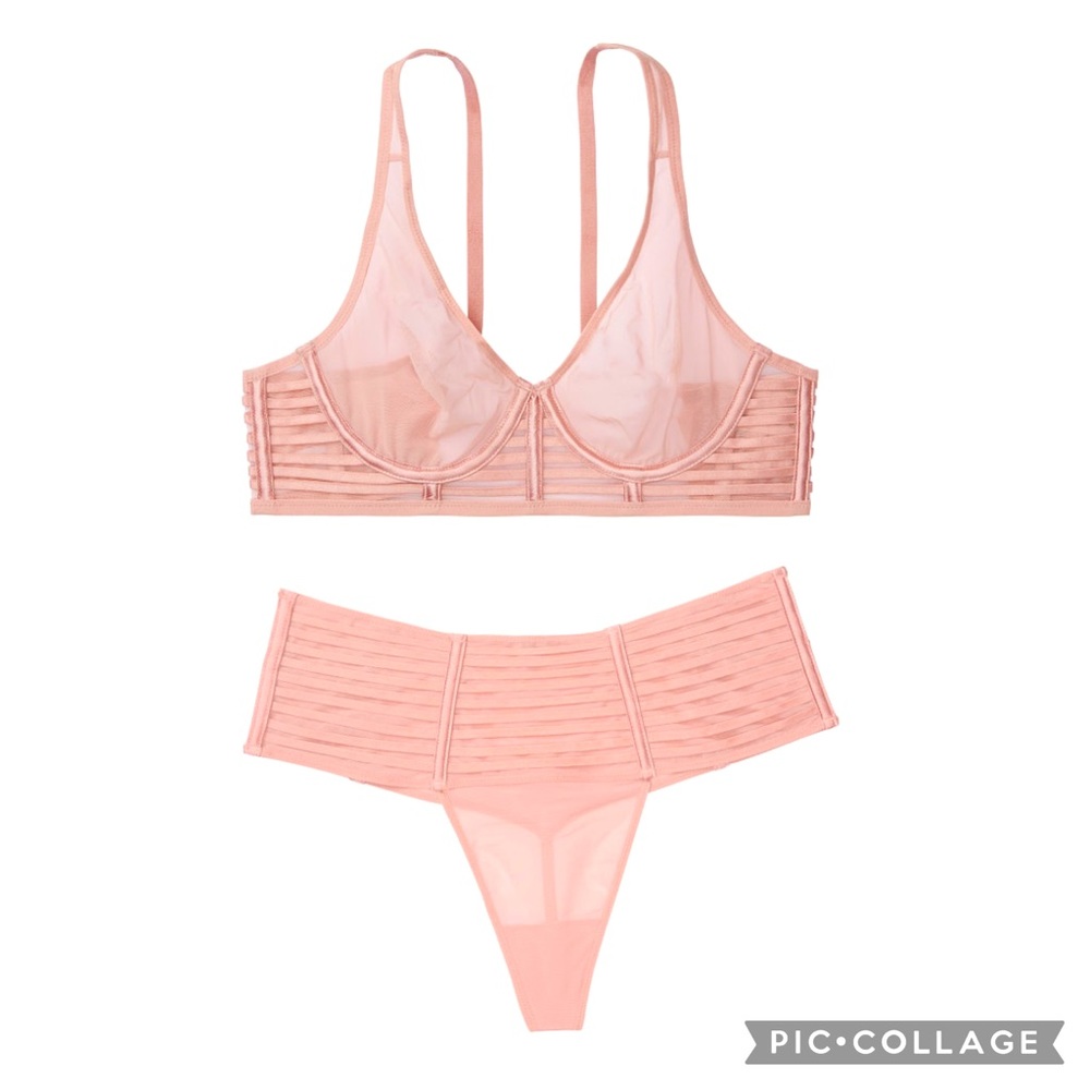 Victoria’s Secret Bra top and Matching Panty Set